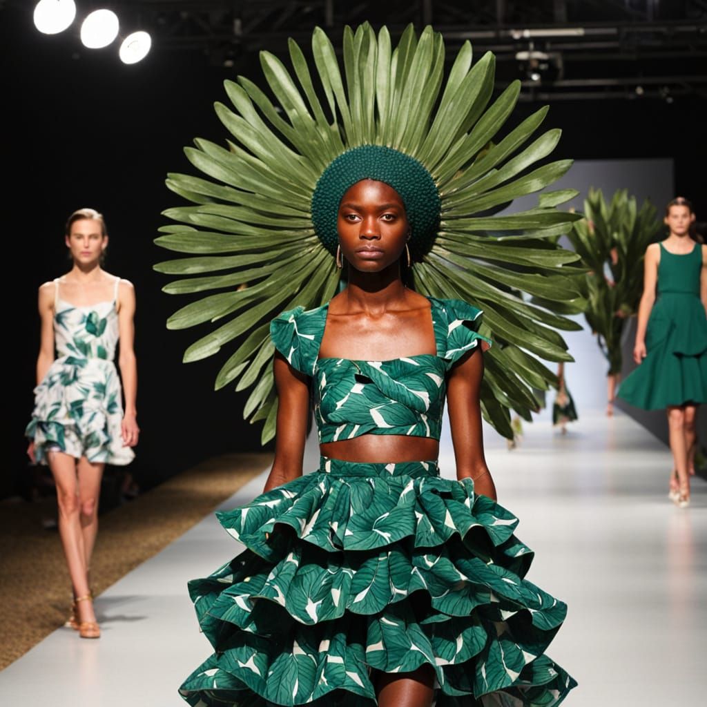 Runway Fashion Show Inspired by Vibrant Proteas