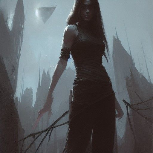 Sinister Liar Portrait in Dark Fantasy Style