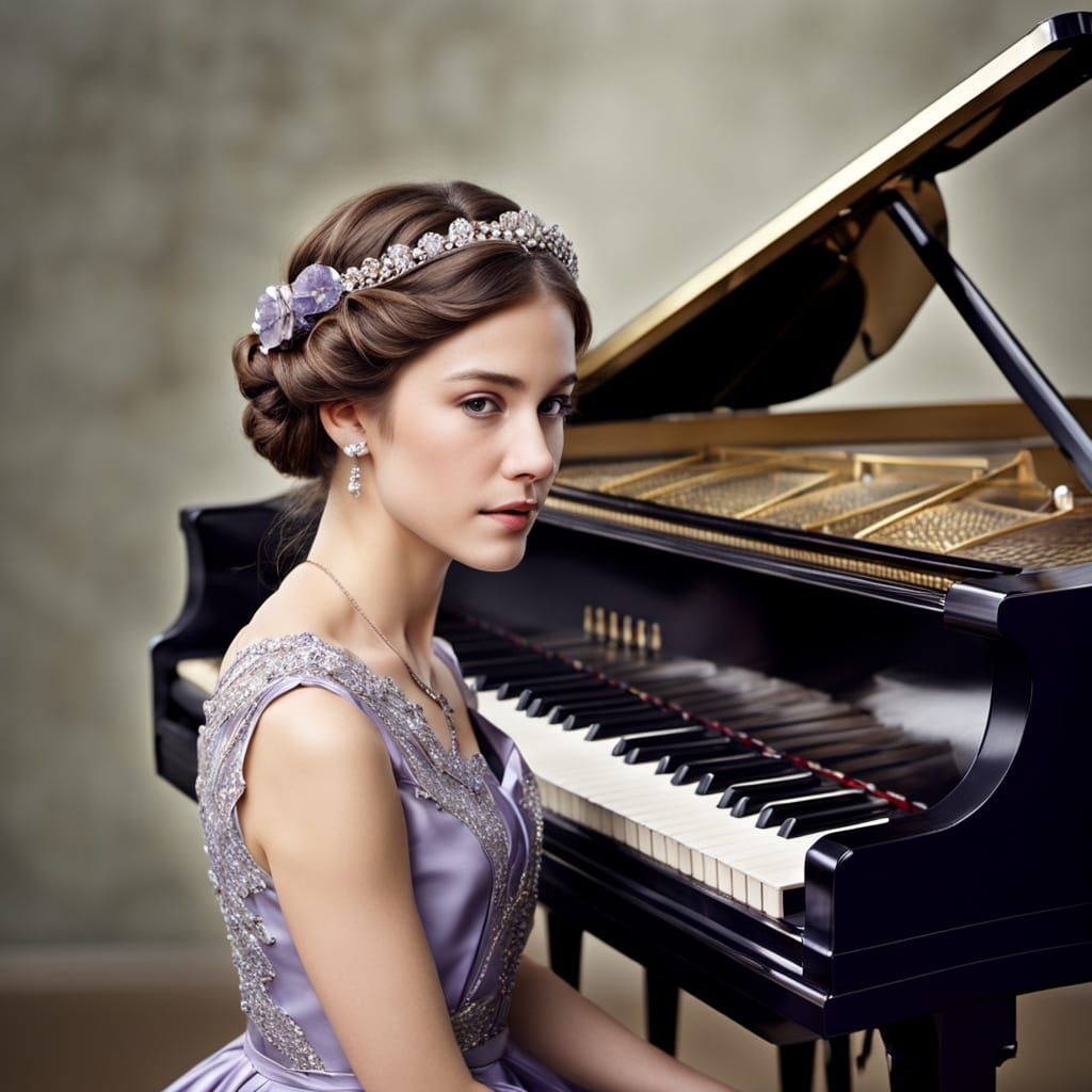 Surreal Piano Composition Unfolds