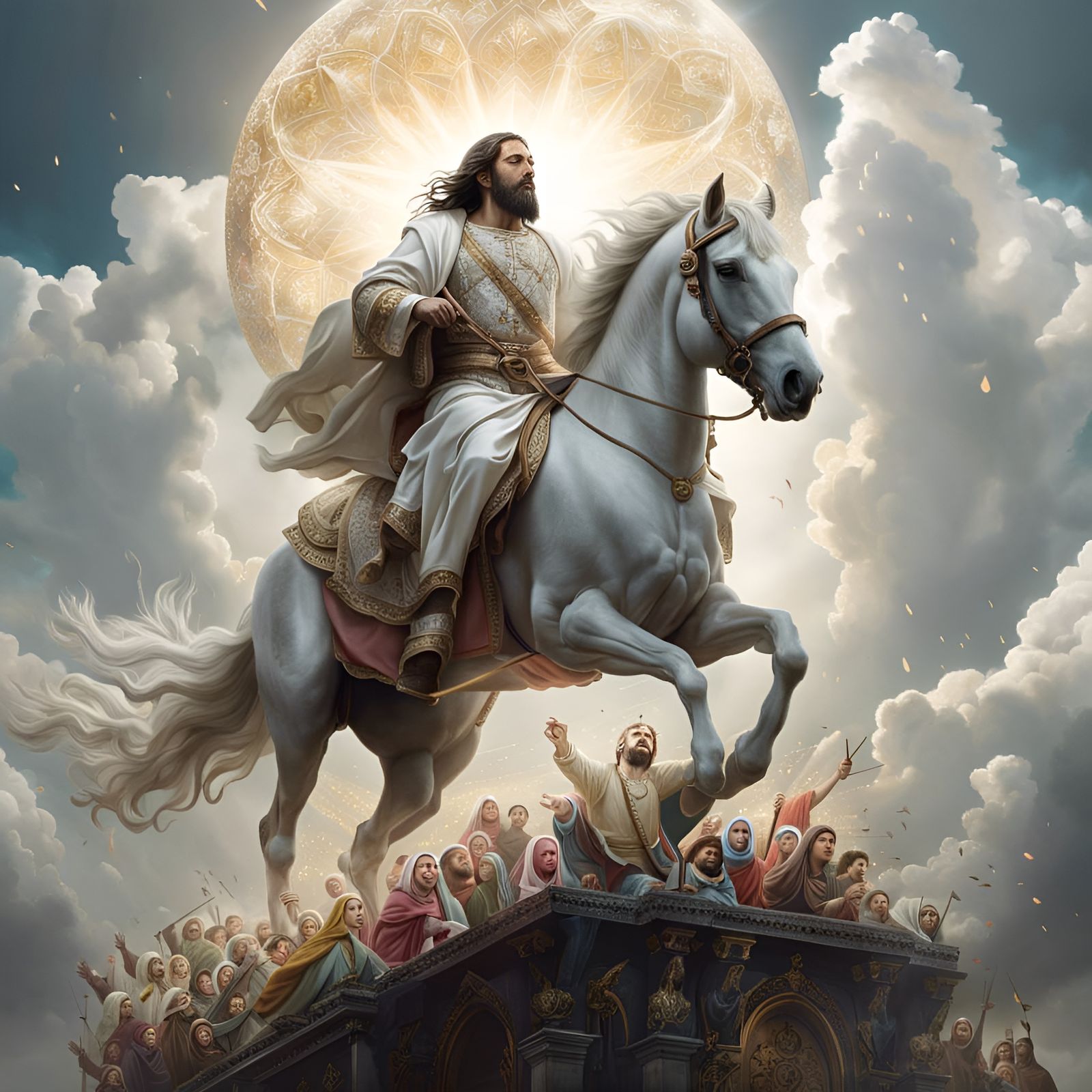 The Second Coming: Christ on White Horse