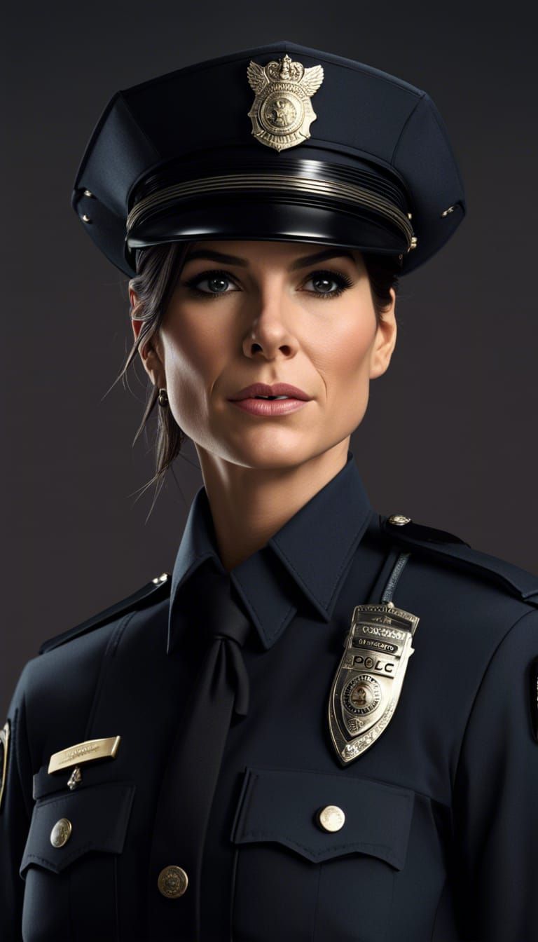 Sandra Bullock as a police officer