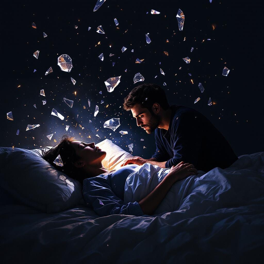 Night Watch: Crystalline Shards in Chiaroscuro