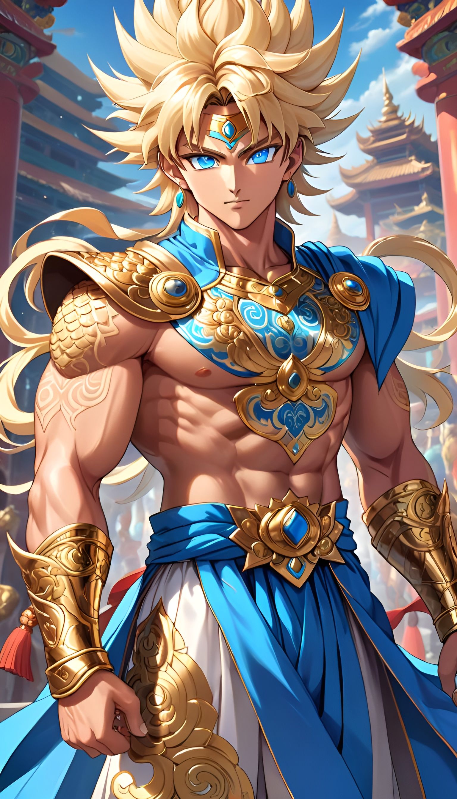 Hindu God Reincarnated as Buddhist Saint Seiya