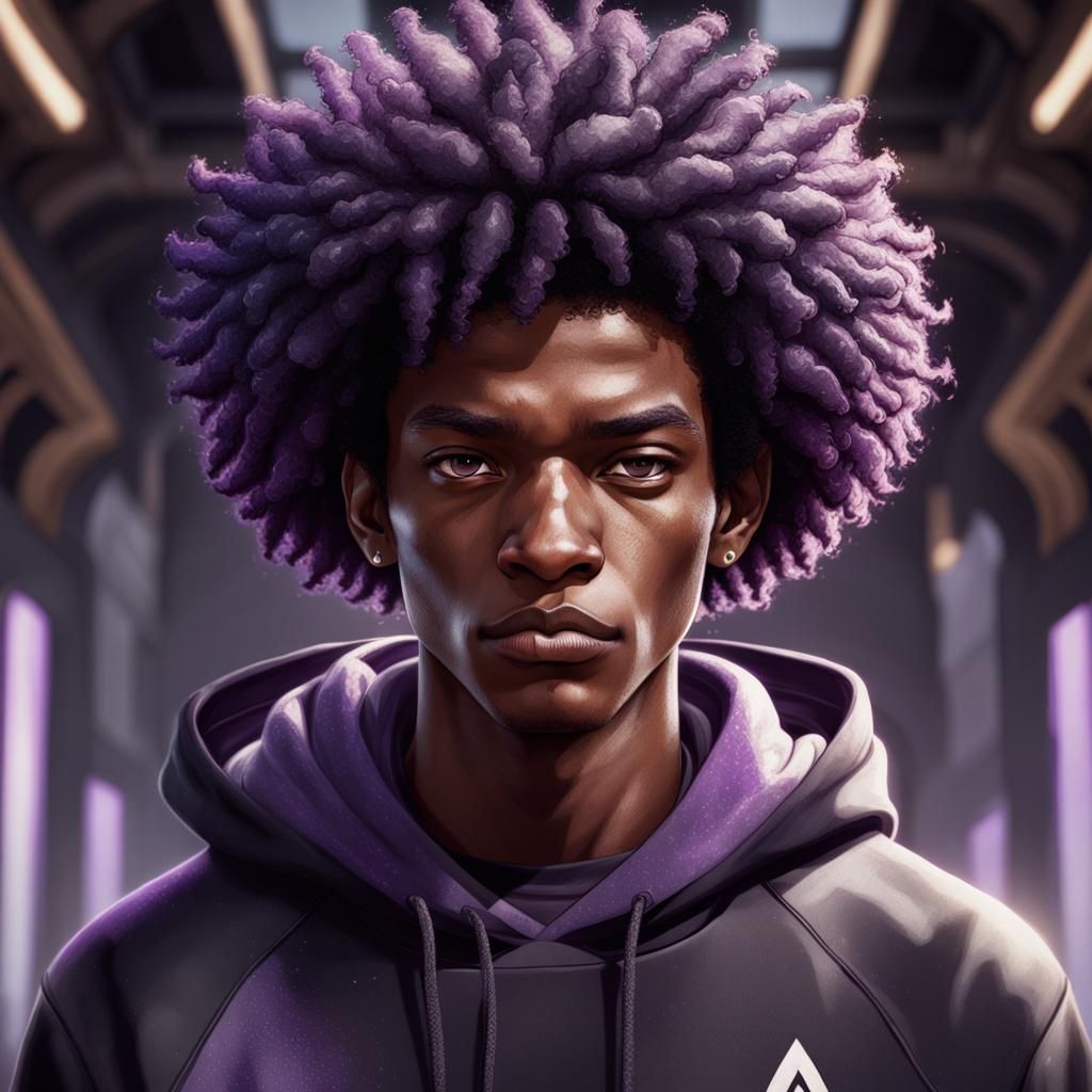 Teenage Boy Portrait in Artgerm Style