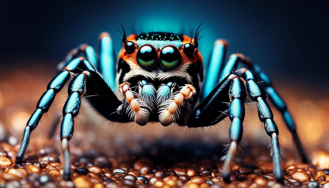 the hidden beauty of spiders