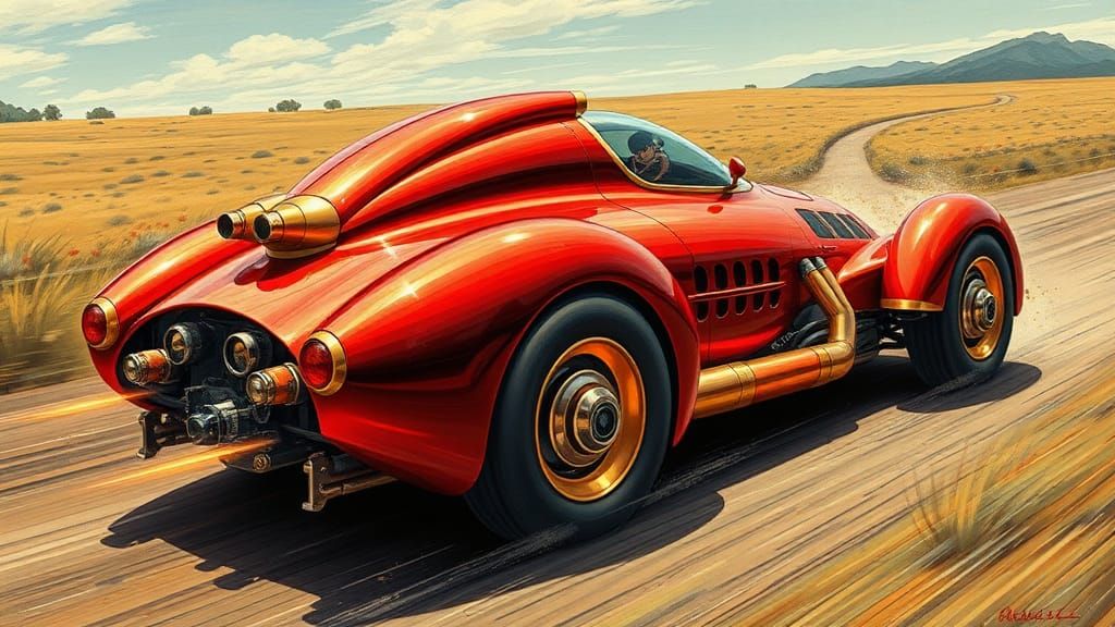 Il Tempo Gigante: Retro-Futuristic Race Through Norway