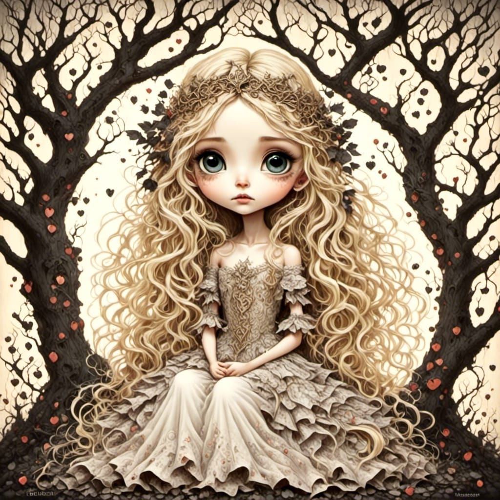 Chibi Princess in Sunlight, Beckett-Griffith Style