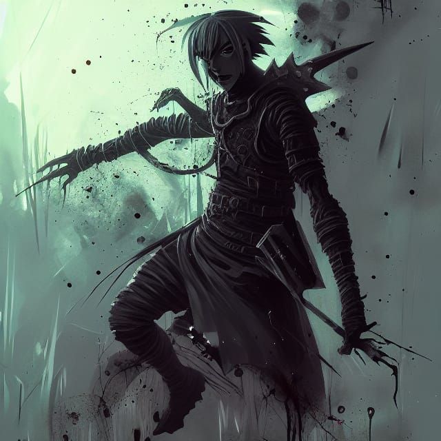 Terrifying Dark Link Speedpaint in Horror Style