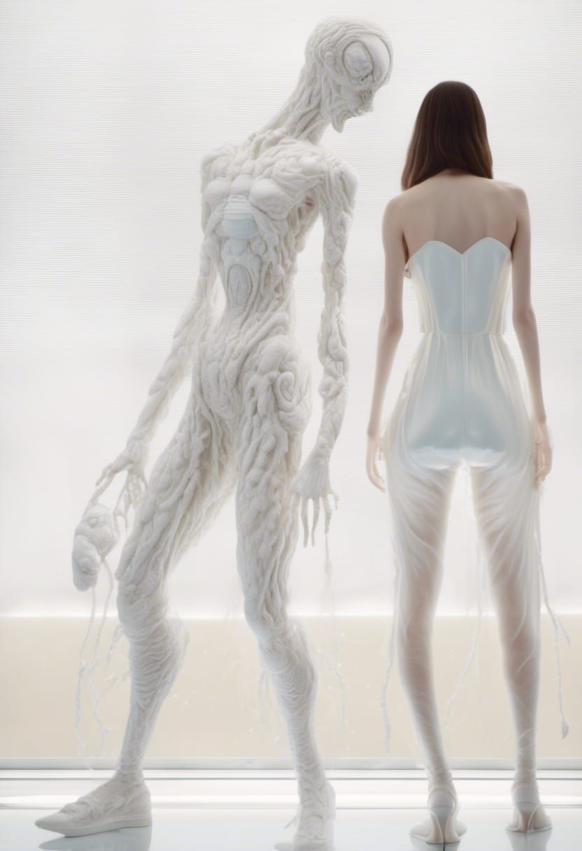 Old Master Paintings: Aliens Party at Night