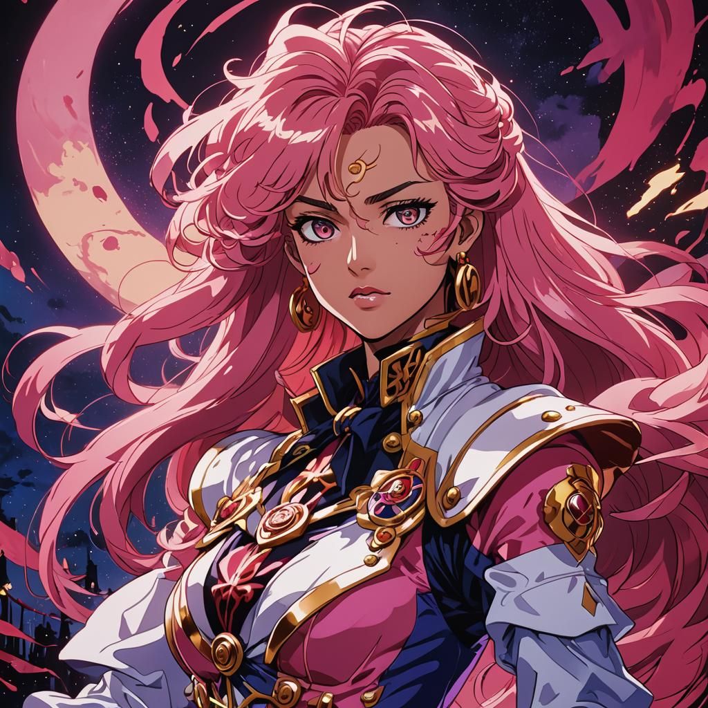 Revolutionary Girl Utena Manga Scan in Anime Style