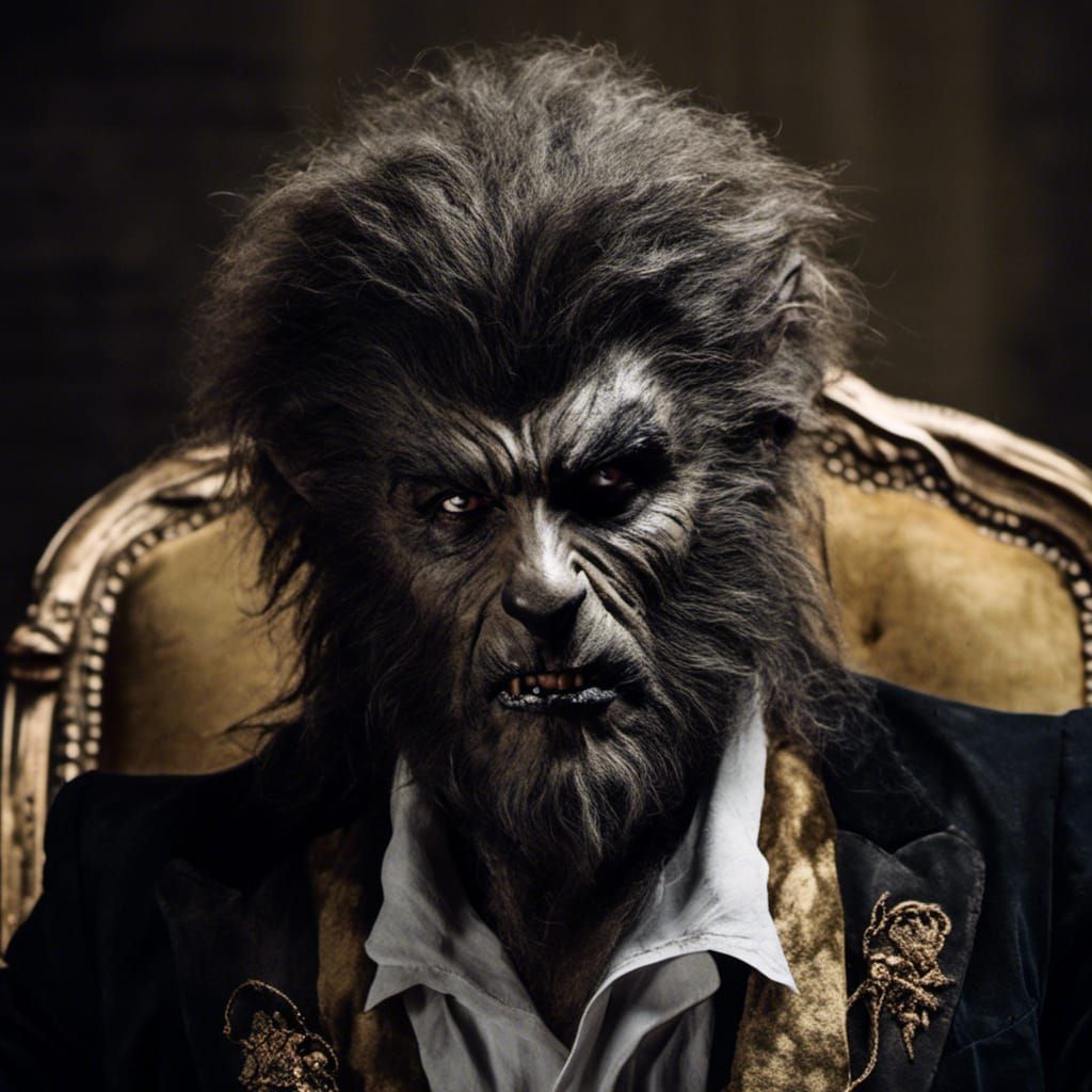 Dignified Portrait in Baroque Armchair, Moody Lighting