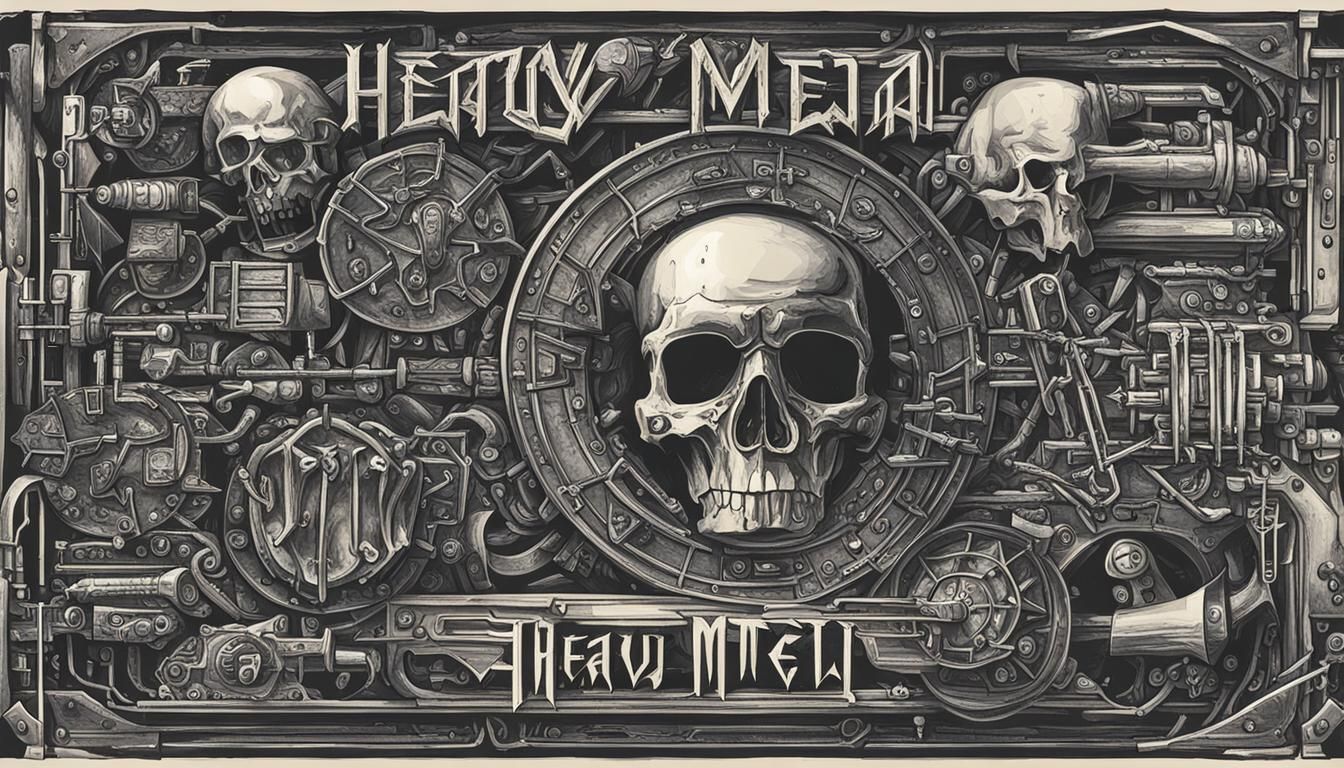 AI-Generated Heavy Metal Design