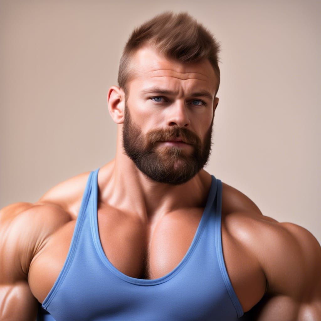 Hot bodybuilder  russian gay boy hairy pecs  and arms
