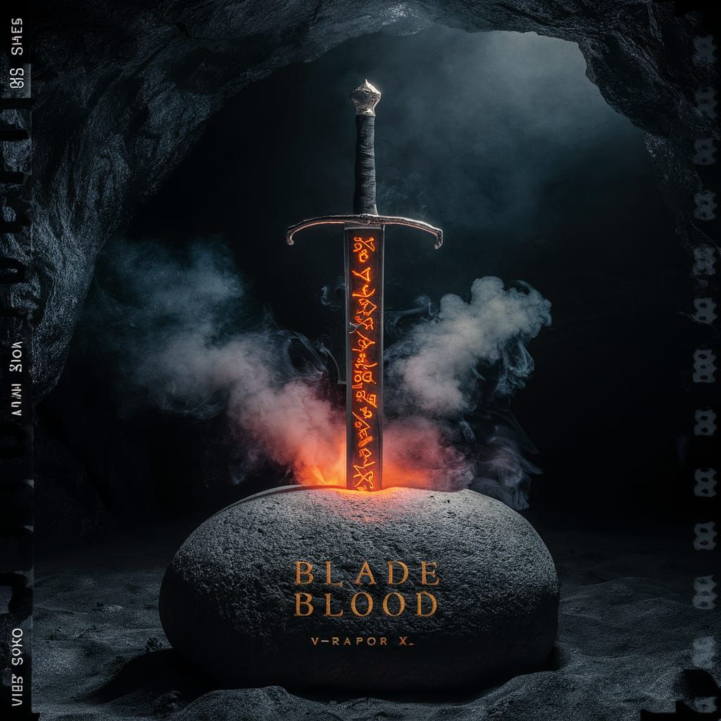 Longsword Embedded in Stone, Cinematic Cave Scene