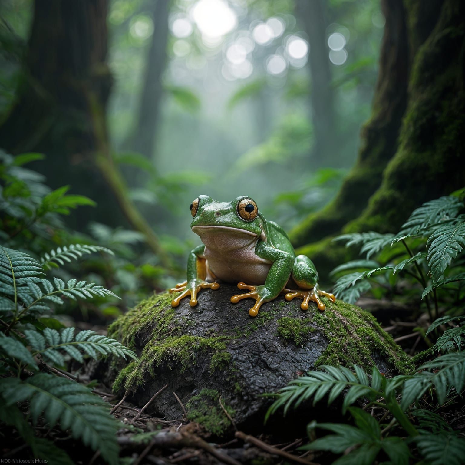 Mountain Mist Frog (Ranoidea nyakalensis)