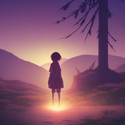 Dancing Flames: Studio Ghibli Anime Key Visual