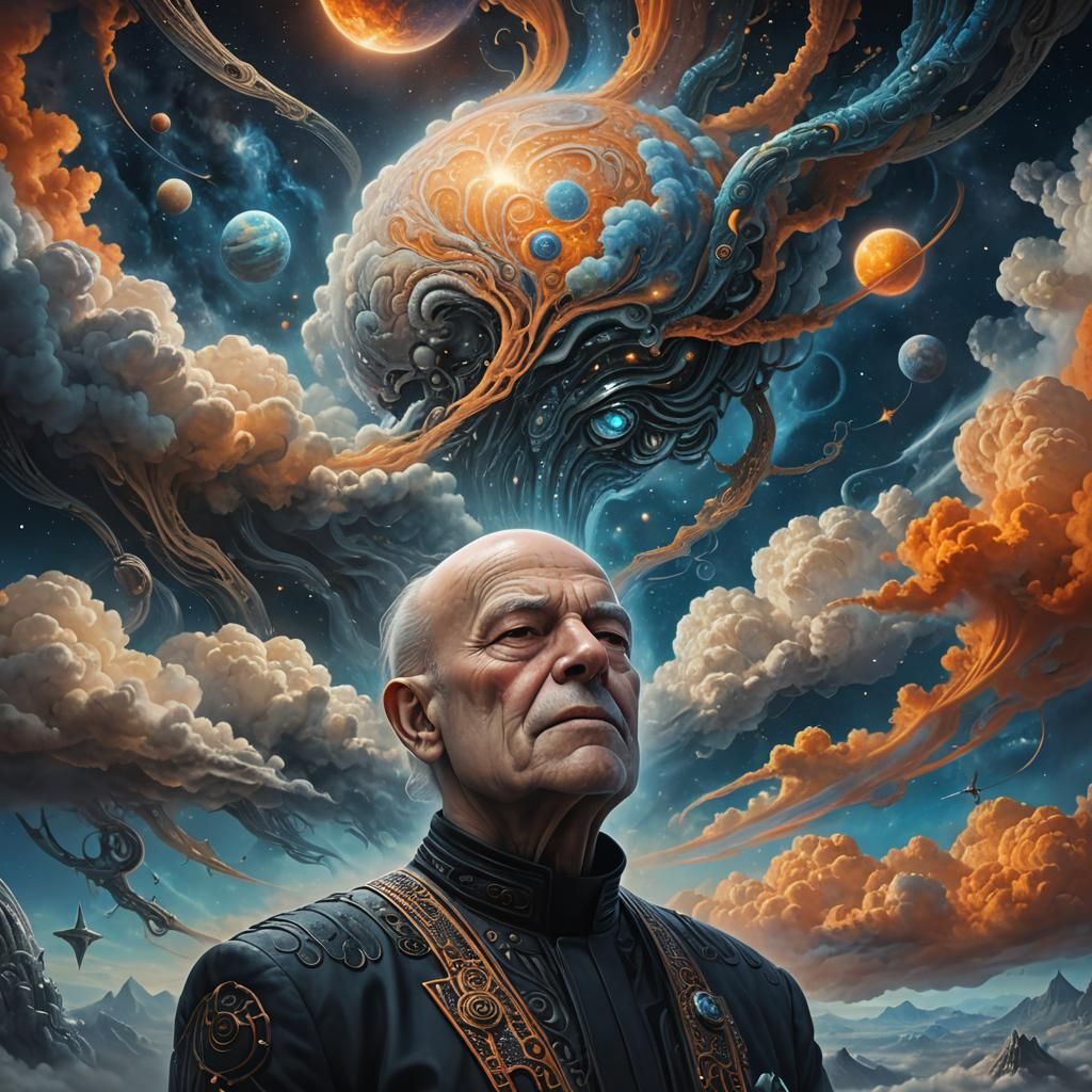 Dreaming of the Cosmos: Surreal Concept Art