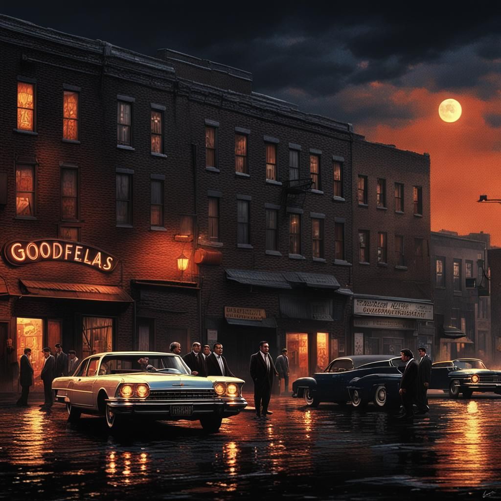 Goodfellas: A Classic Cinematic Scene in 8K