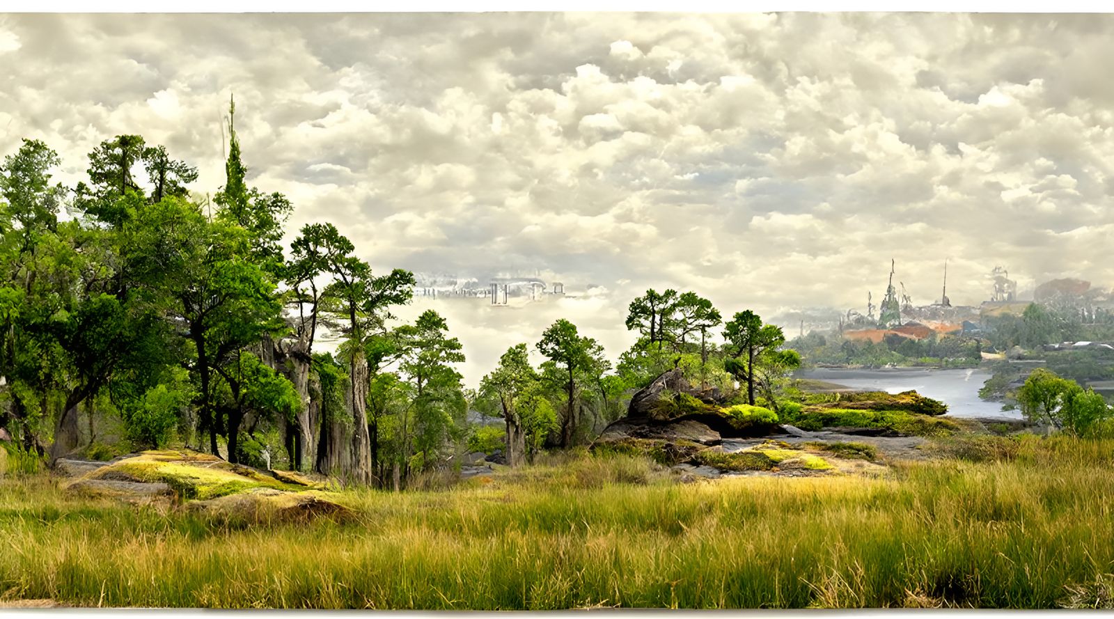 African Savannah Vista Photography in 16K