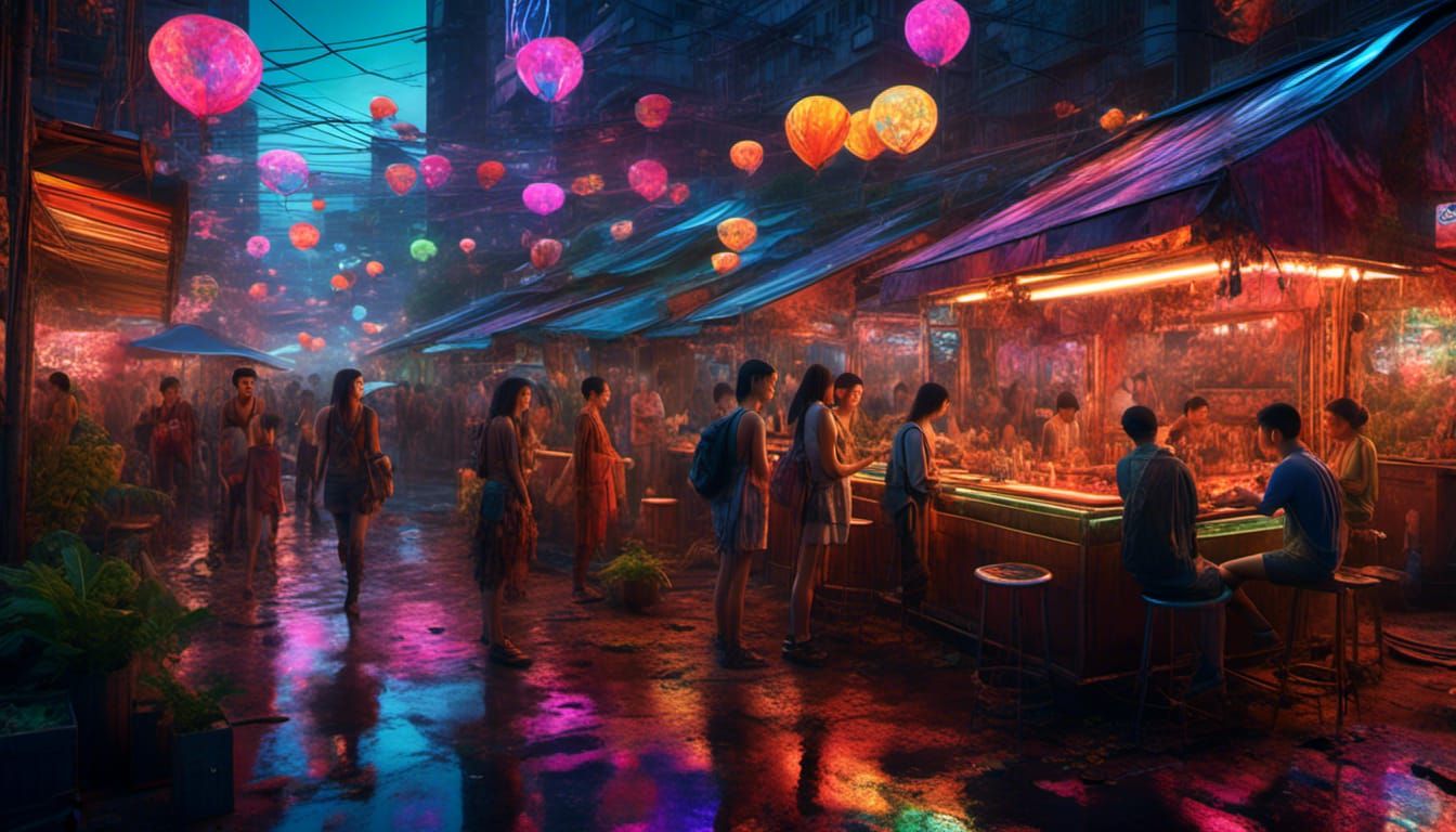 Biopunk Philippines: Regenerative Tech in Hyperrealistic Sty...