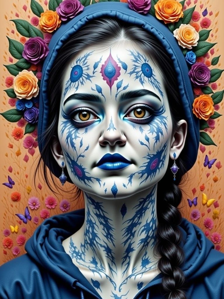 AI Image Based on PurpleLadySalad LoRA