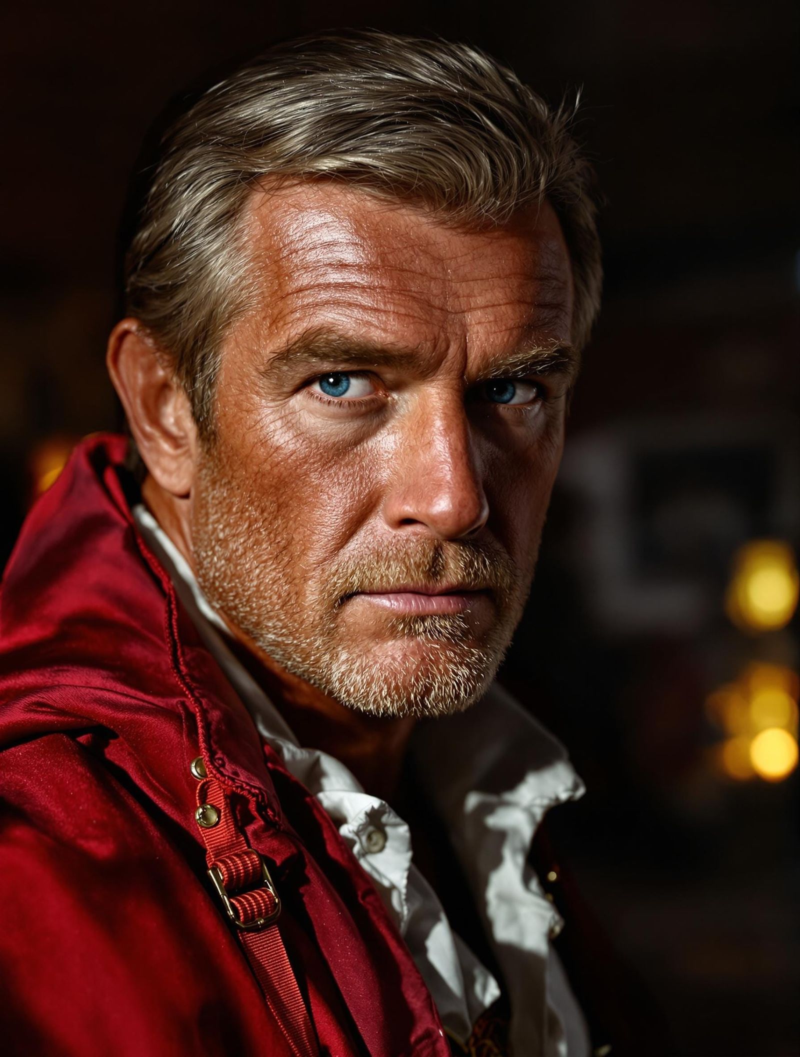 The Saint in Cinematic Hyperrealism