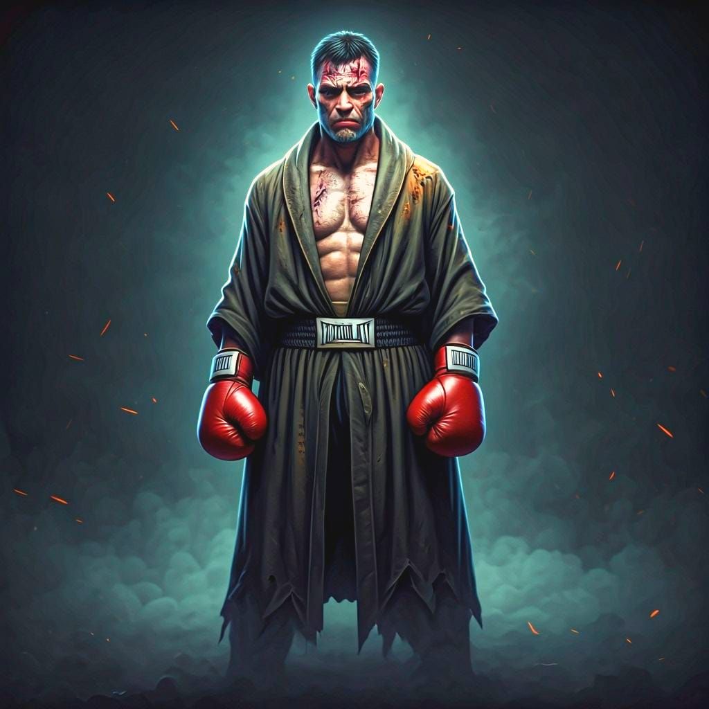 Boxer in Clearing, Fighter's Solitude