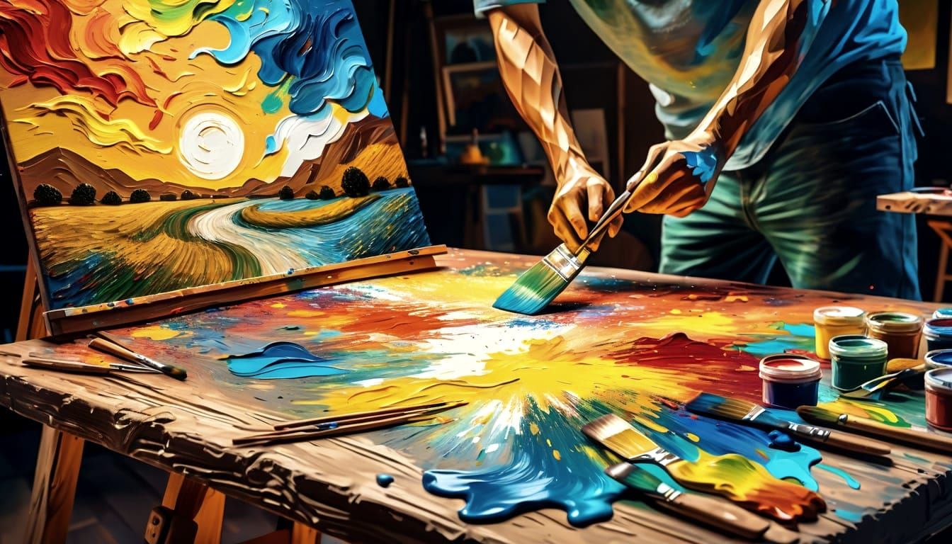 Abstract Artistic Creation