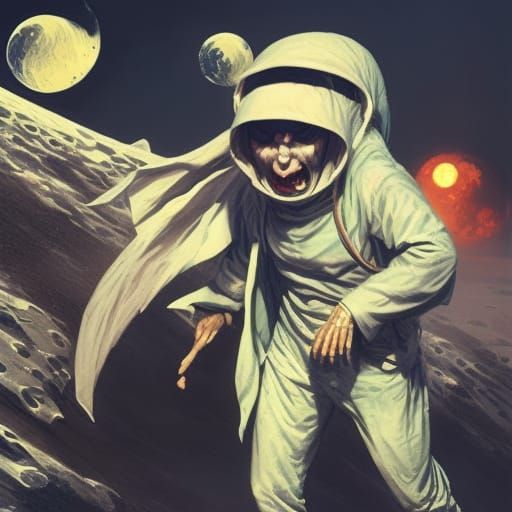 Sinister Hellscape on the Moon