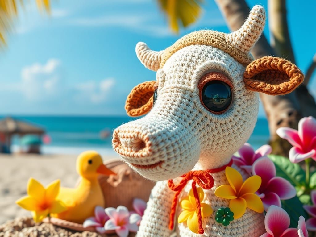 Cowboy Beach Holiday Inspired by Klimt