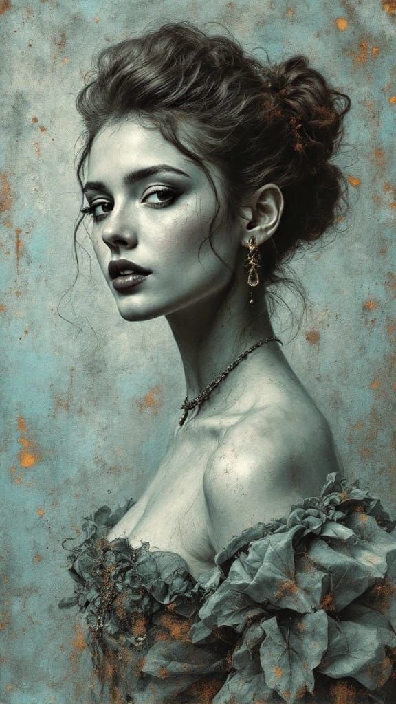 Timeless Elegance in Weathered Patina