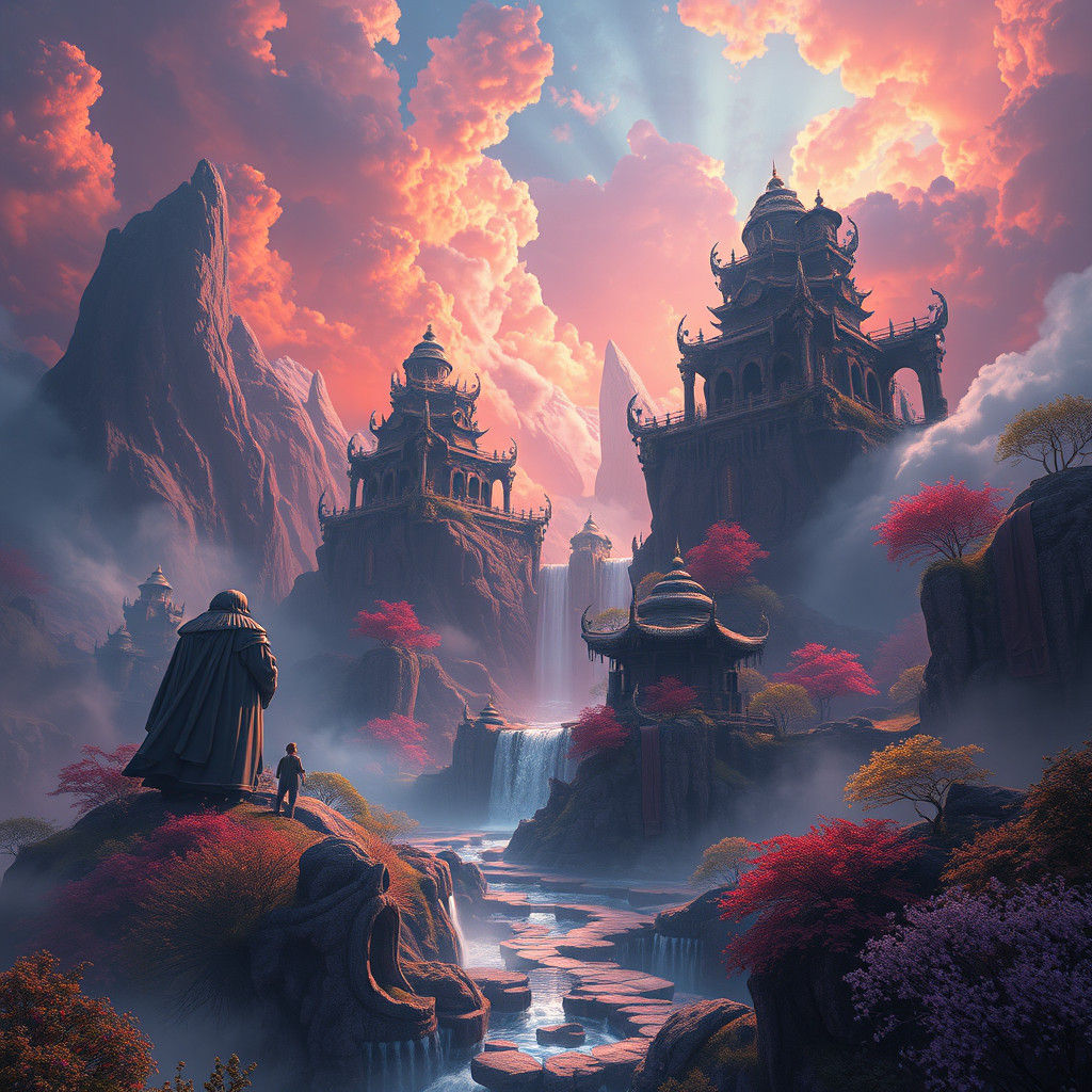 Mystical Realm: Fantasy Concept Art in Unreal Engine 5