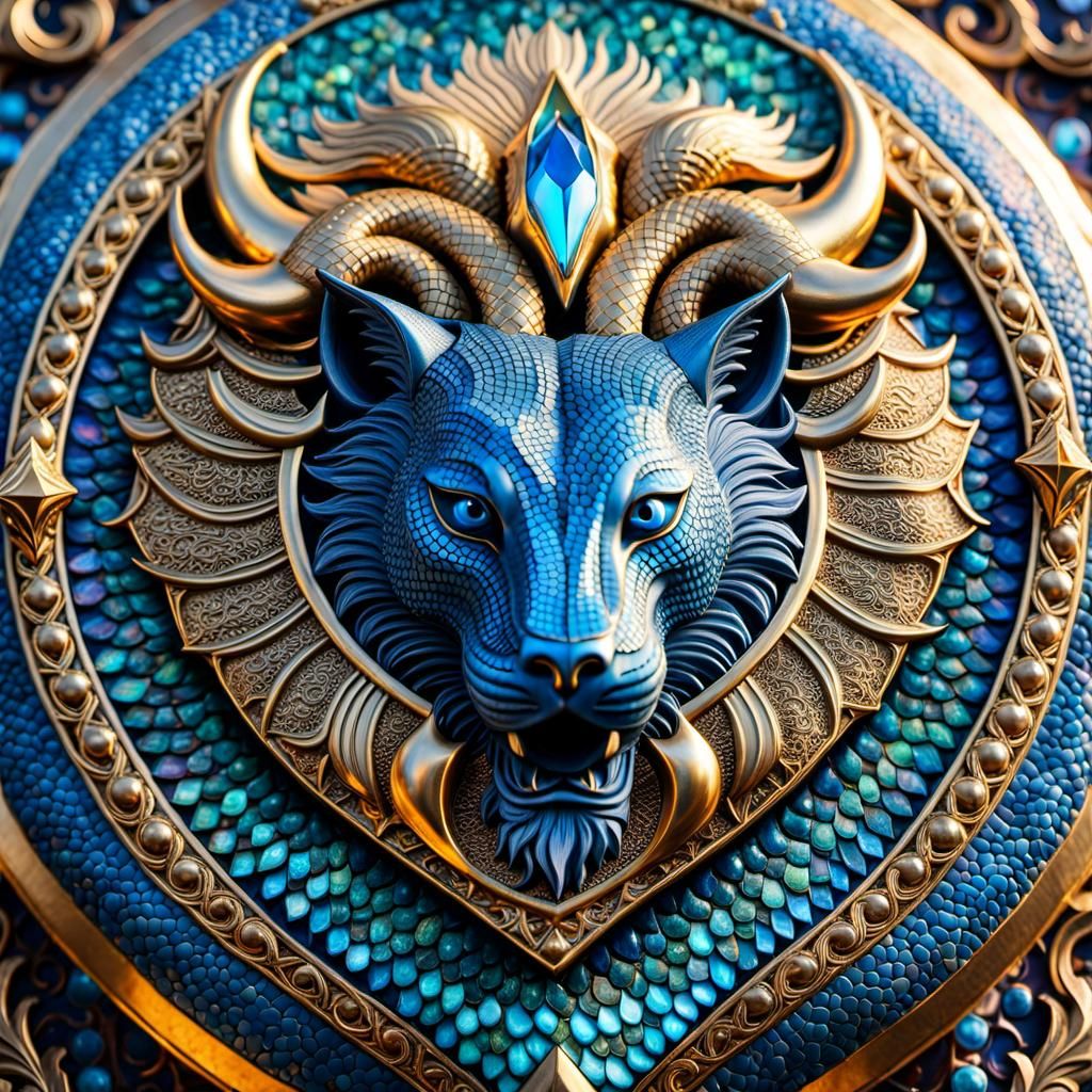 Narnia Knight Shield in a Wizard's House