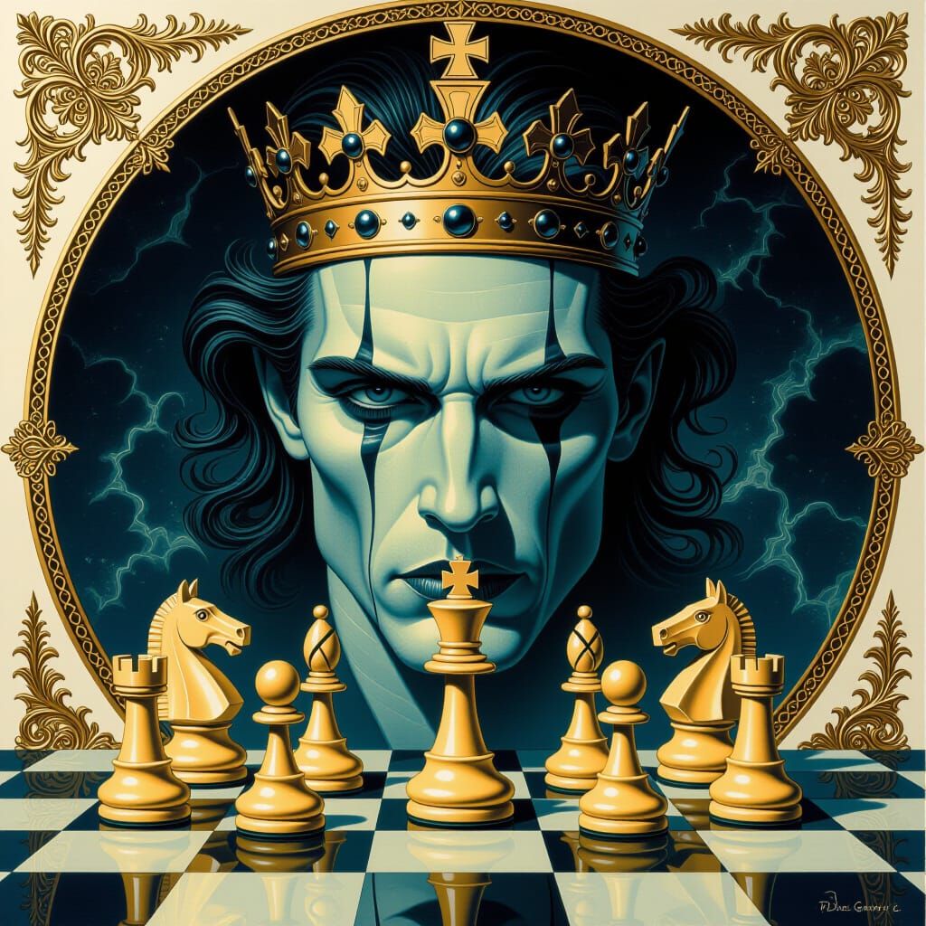 Checkmate: A Hyperrealistic Chess Nightmare