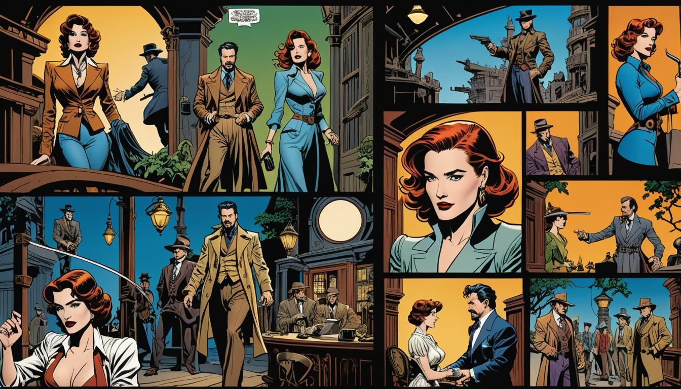 Comic Book Adventure: Spies, Thieves, and Detectives