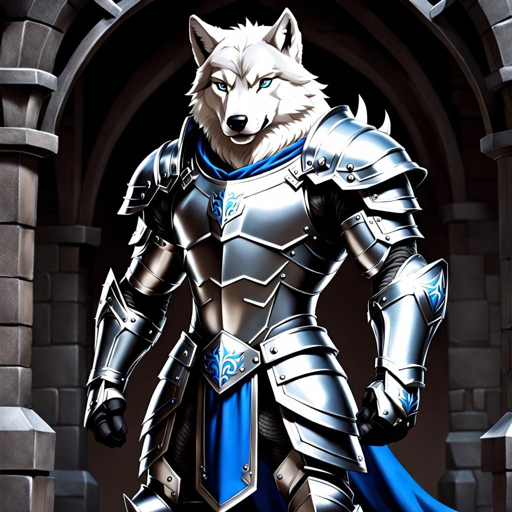 Wolf Knight in Full Armor