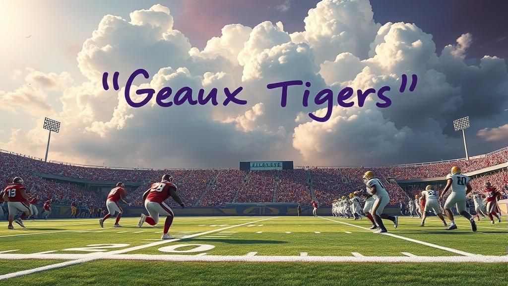 Arkansas Razorbacks vs LSU Tigers Football Game