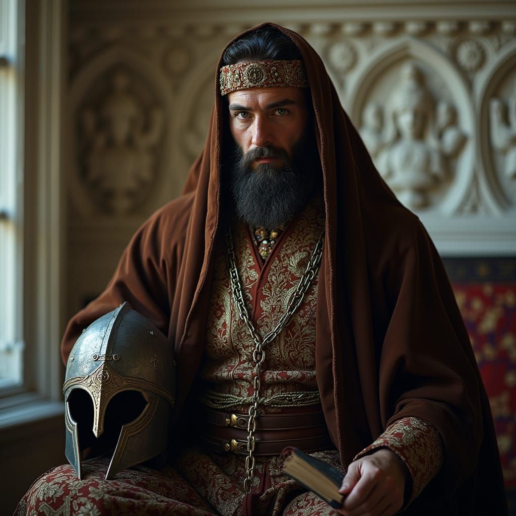 Mysterious Slavic Necromancer in 16th-Century Noble Attire