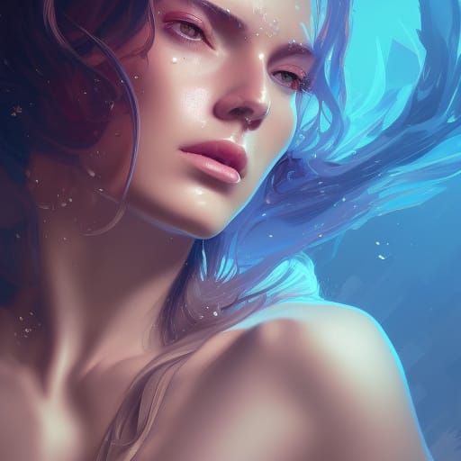 Rock Star Queen in Vibrant Triadic Colors