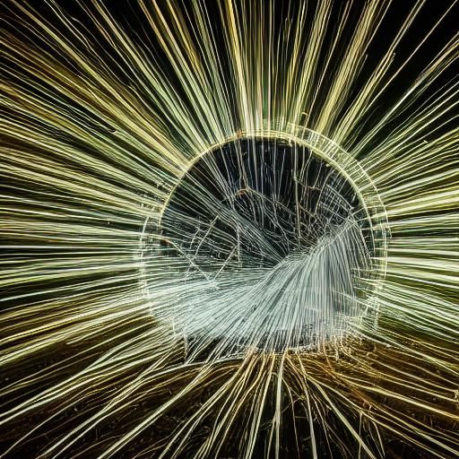 Dynamic Steel Wool Photography Sparks and Light