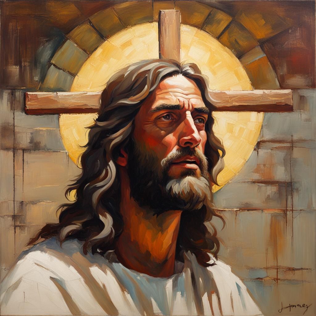 Jesus Christ Oil Painting Portrait