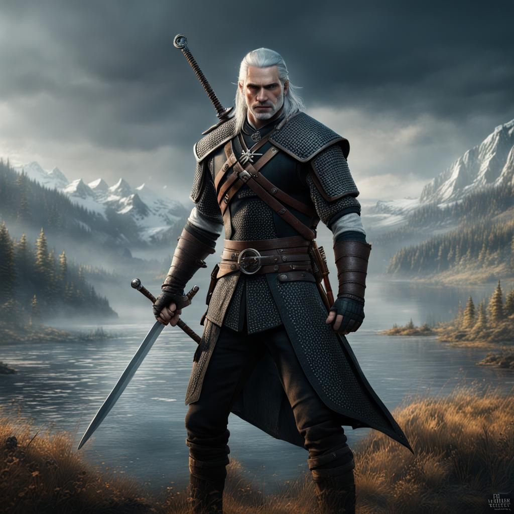 The Witcher Geralt of Riva Fan Art