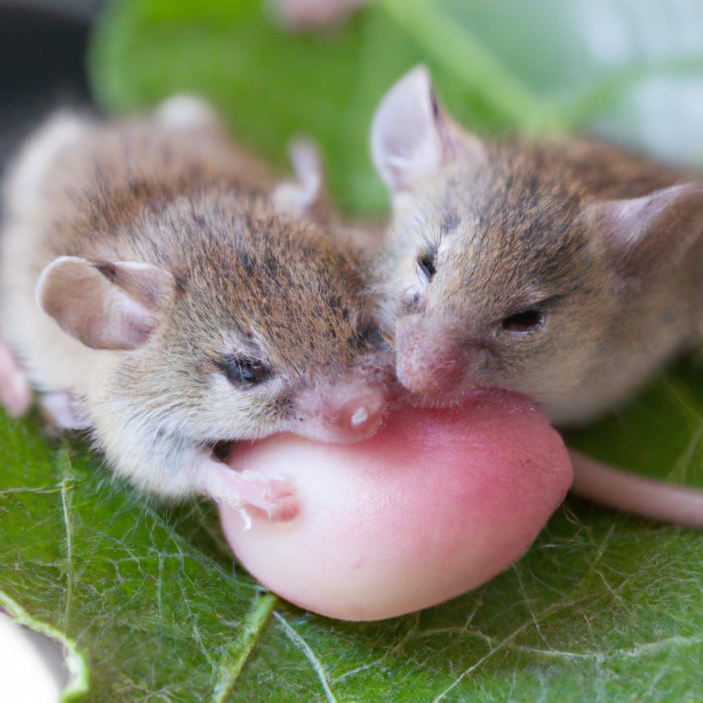 Whimsical Rodent Portraits in Watercolor Style