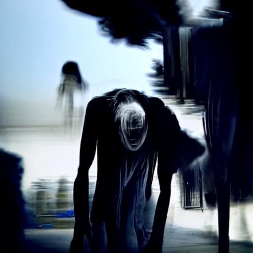 Sinister Person Sleepwalking: Sleep Disorder Image