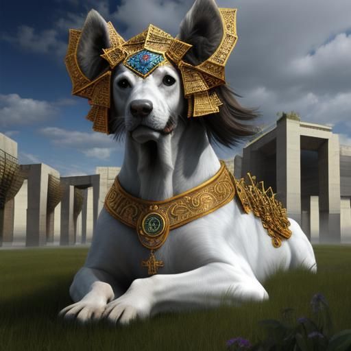 Fractal Mosaic: Hyperrealistic Celtic Hair Art