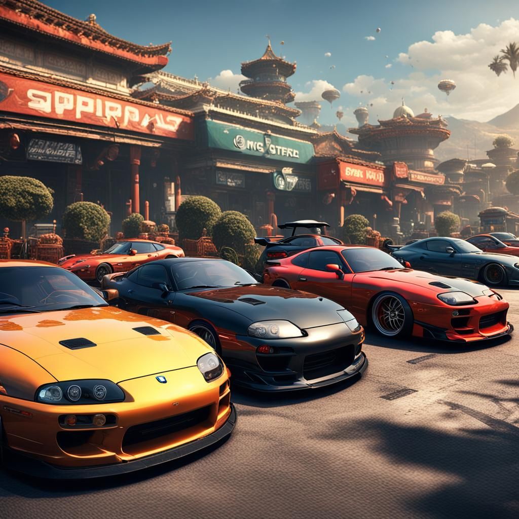 Supras Dominate the Scene: Fantasy Concept Art