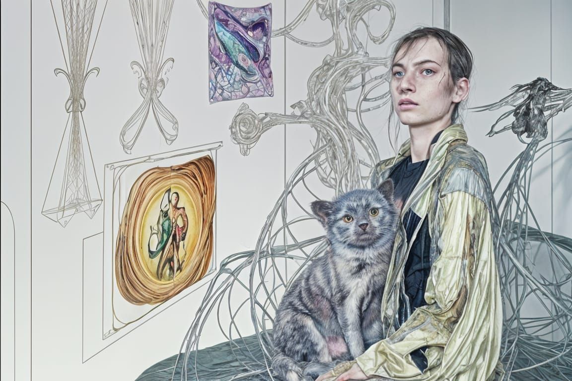 Alien Companions in Bleak Technicolor Setting