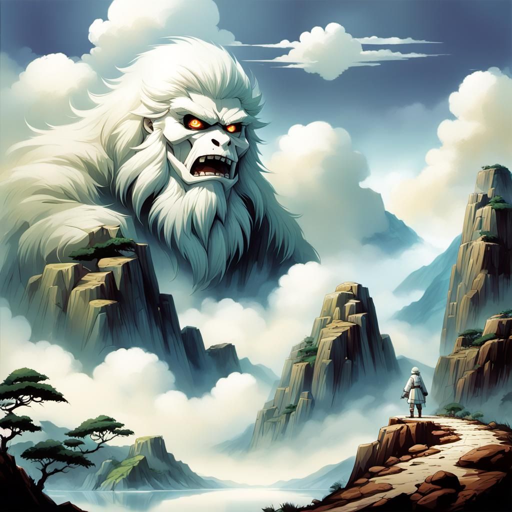 Studio Trigger-Inspired Anime Masterpiece in Deep Cel-Shaded...