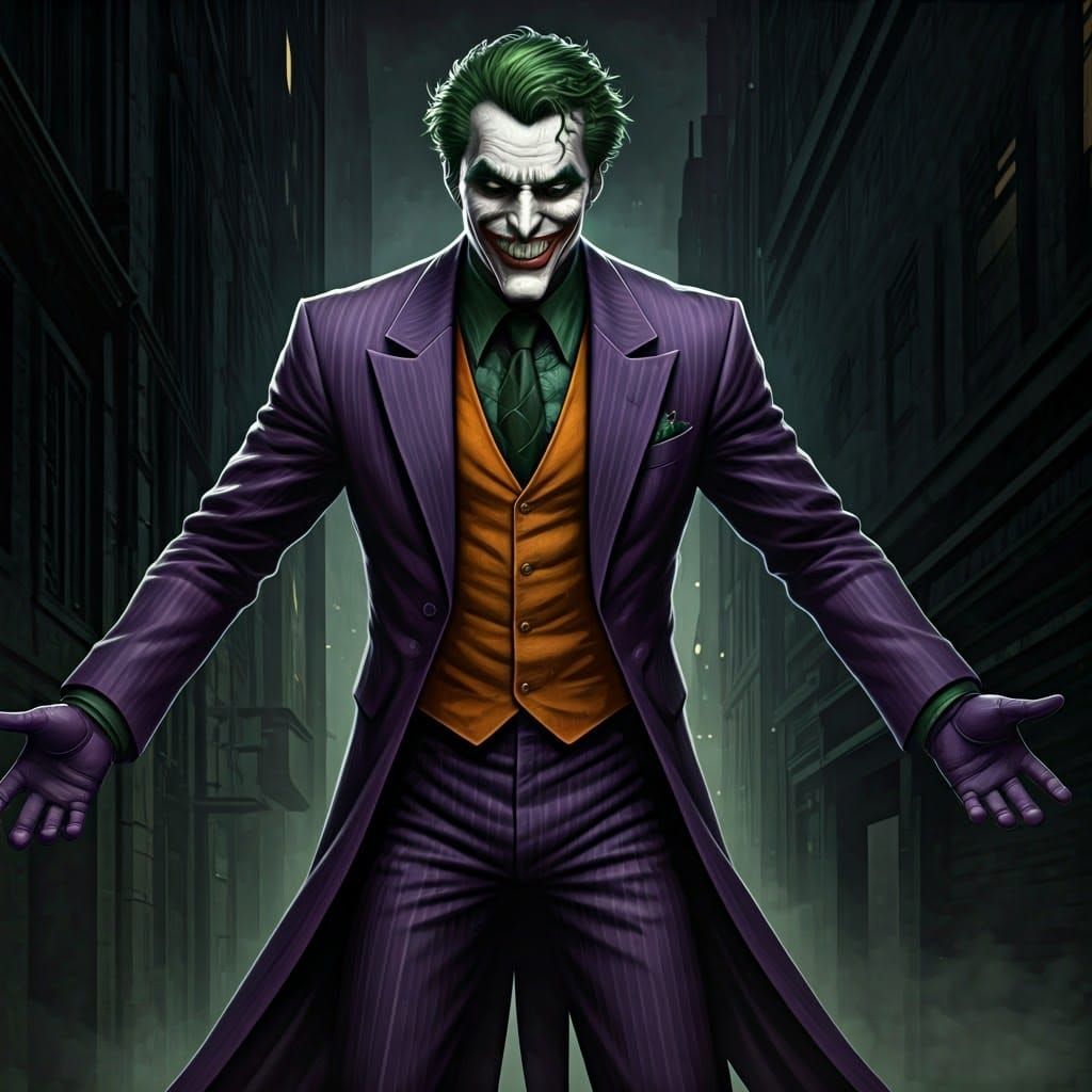 The Joker in Gotham: A Graphic Novel Image