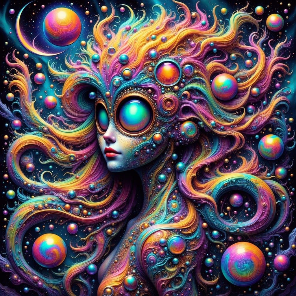 Fantasy Ink Flux in Fairy Punk Style